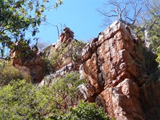 Entering Adcock Gorge