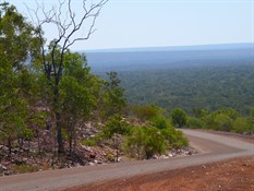 Coming over Phillips Range Gibb River Road.