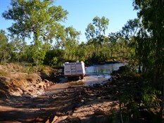 Crossing The King Edward River