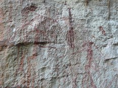 More figures near Little Merton Falls