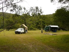 We had our pick of the campsites
