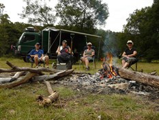 Nothing beats sitting around the camp fire