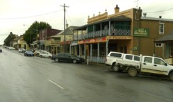 The tourist town of Braidwood