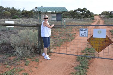 Arriving at the Southern Boundary of the Park