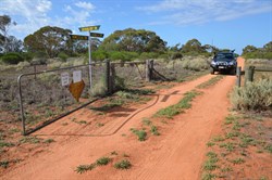 Gate open and ready to enter the Park