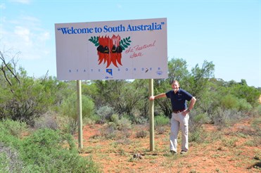Preparing to leave South Australia