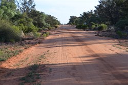 The shadows are now long, late in the day