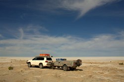 The dry Lake Eyre...well here anyway...