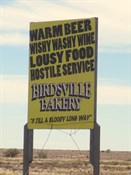 A welcoming sign