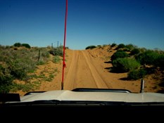 Up and over the dunes