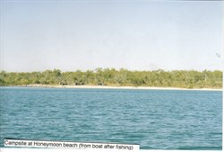 Honey Moon Beach Kalumburu Camp site 2002