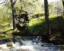 The water wheel on Retreat River