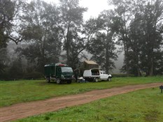 Silent Creek in the rain