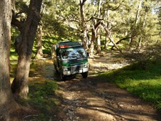Back across Silent Creek