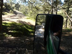 Farewell to our friends in the rear view mirror