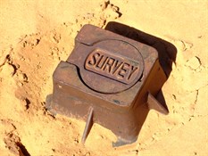 Bench Mark at the Todd Obelisk