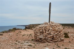 Old Survey Cairn Far West Coast of South Australia