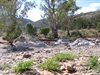 Fossil bearing Wilkawillina Limestone, Brachina Gorge west