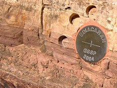 The 'Golden Spike', Enorama Creek