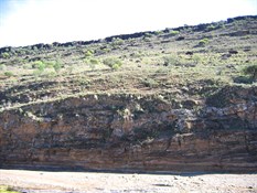 Interesting Lower Cliff: Enorama Creek