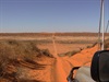 Big Red in the distance