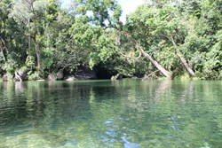 Swimming area at the Boulders