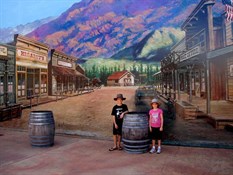 The old west...