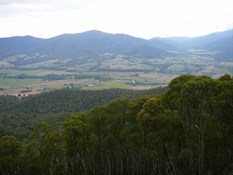 View from Tawonga Gap