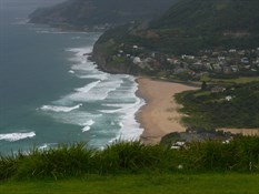 Looking back from Bald Hills Pass.