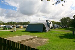 The Caravan Park at Dicky Beach
