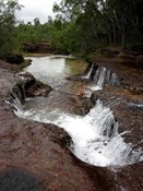 The falls further on