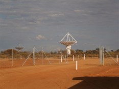 Parked up antenna