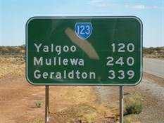Closing in on Geraldton
