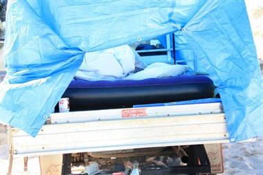 One way to sleep out