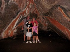 The family in the tubes