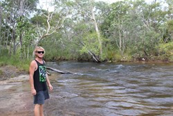 Joel at Bertie Creek