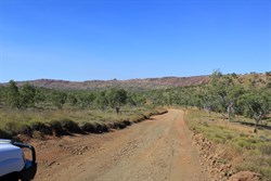 Road into Purnululu