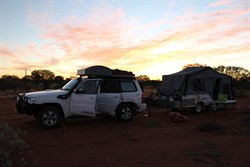 1st night camping