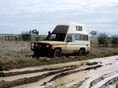 Our saviours...also stuck!