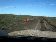 Roadworks...crazy speed limit