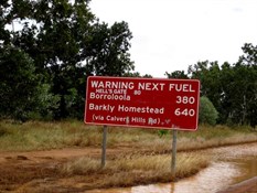 There is now fuel at Hells Gate