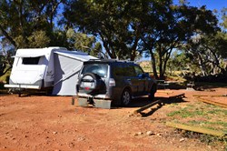 campsite at Homestead creek 