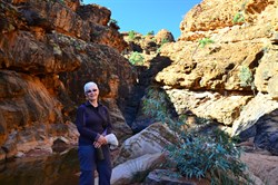 me standing at Mutawintji gorge