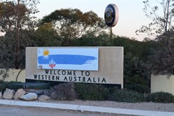 We got in to W.A