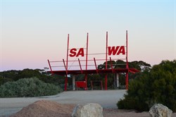 The W.A - S.A border