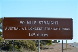 A long straight road