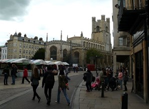 Cambridge street scene