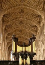 The ceiling of the Chapel