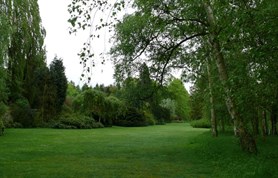 A corner of the gardens at Anglesey Abbey