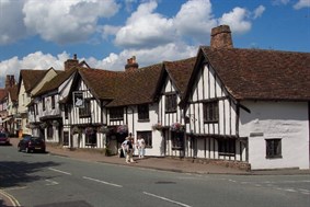 Lavenham medieval houses